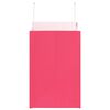 vidaXL Papiertragetaschen 250 Stk. mit Henkeln Rosa 26x17x25 cm