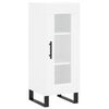 vidaXL Highboard Wei&szlig; 34,5x34x180 cm Holzwerkstoff