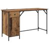 vidaXL Computertisch Altholz 131 x 48 x 75 cm Holzwerkstoff