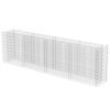 vidaXL Gabionen-Hochbeet Verzinkter Stahl 360&times;50&times;100 cm