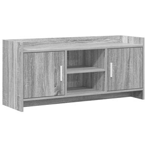 vidaXL TV-Schr&auml;nk 102 x 33 x 47 cm Grau Sonoma Holzwerkstoff
