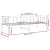 vidaXL Tagesbett Honigbraun 80x200 cm Massivholz Kiefer
