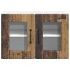 vidaXL K&uuml;chenschrank 2 pcs Altholz 60 x 31 x 40 cm Holzwerkstoff