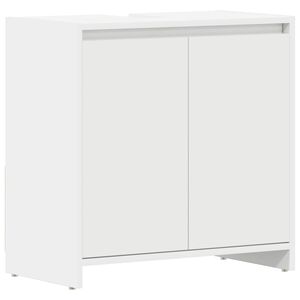 vidaXL Badezimmerschrank Wei&szlig; 60x33x60 cm Holzwerkstoff