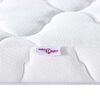 vidaXL Kokosnuss Topper Wei&szlig; 180 x 200 cm Jacquard-Stoff