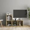 vidaXL TV-Schr&auml;nke 2 Stk. Sonoma-Eiche 72x35x36,5 cm Holzwerkstoff