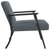 vidaXL Sessel Dunkelgrau 59 x 75 x 78 cm Samt
