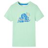 Kinder-T-Shirt Hellgr&uuml;n 128