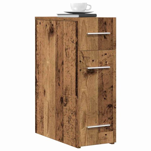vidaXL Apothekerschrank Altholz 20 x 45.5 x 60 cm Holzwerkstoff