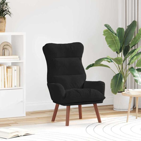 vidaXL Sessel Schwarz 69 x 74 x 93 cm Samt