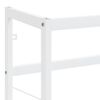 vidaXL Badezimmer Waschtischgestell Wei&szlig; 40x38x83 cm Eisen