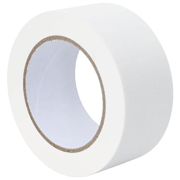 vidaXL Malerklebeb&auml;nder 24 pcs Wei&szlig; 50mm x 50m Papier