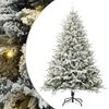 vidaXL K&uuml;nstlicher vorbeleuchteter Weihnachtsbaum Gr&uuml;n 180 cm