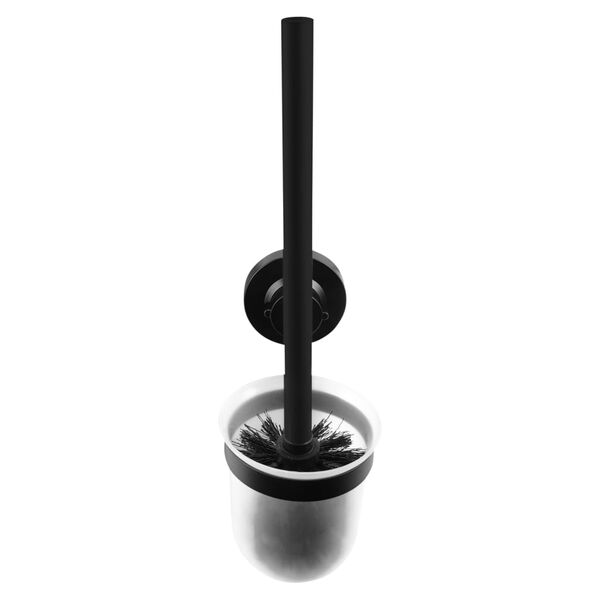 CORNAT Toilettenb&uuml;rste mit Halter 3in1 Schwarz