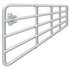 Tor 300 x 90 cm Verzinkter Stahl