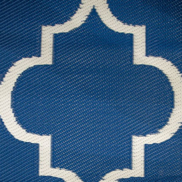 Bo-Camp Outdoor-Teppich Chill mat Casablanca 2x1,8 m M Blau