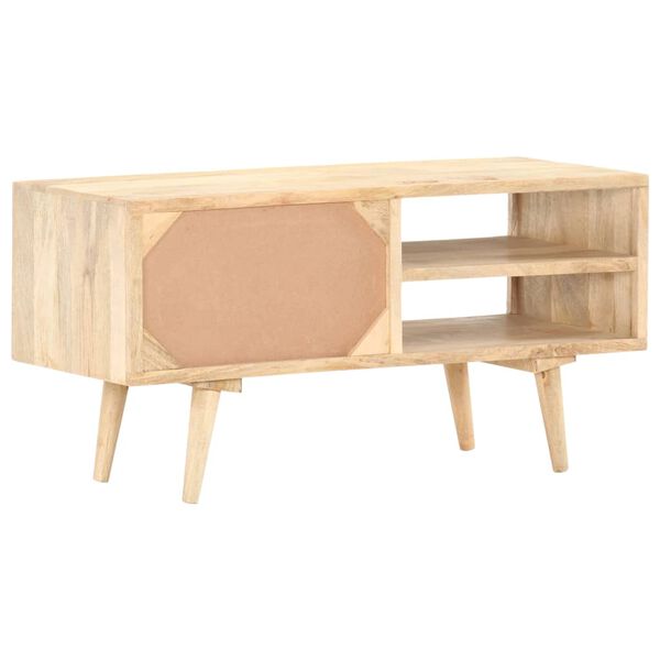 vidaXL TV-Schrank 90 x 35 x 45 cm Massivholz Mango