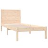 vidaXL Massivholzbett 75x190 cm