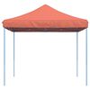 vidaXL Partyzelt Faltbar Pop-Up Terrakottarot 292x292x315 cm