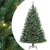 vidaXL K&uuml;nstlicher klappbarer Weihnachtsbaum Gr&uuml;n 210 cm