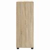 vidaXL Badezimmerschrank mit Regal Sonoma-Eiche 72,5 x 36,5 x 100 cm