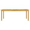 vidaXL 9-tlg. Garten-Essgruppe Beige