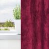 vidaXL Samtvorh&auml;nge mit Vorh&auml;ngen 2 pcs Weinrot 140 x 140 cm Samt