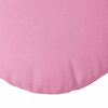 vidaXL Sitzkissen 2 pcs Rosa &Oslash;80 x 29 cm Stoff