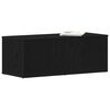 vidaXL TV-Schr&auml;nk Schwarz Eichen-Optik 80x34x30 cm Holzwerkstoff