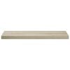 vidaXL Schweberegale 4 Stk. Eiche-Optik 80x23,5x3,8 cm MDF