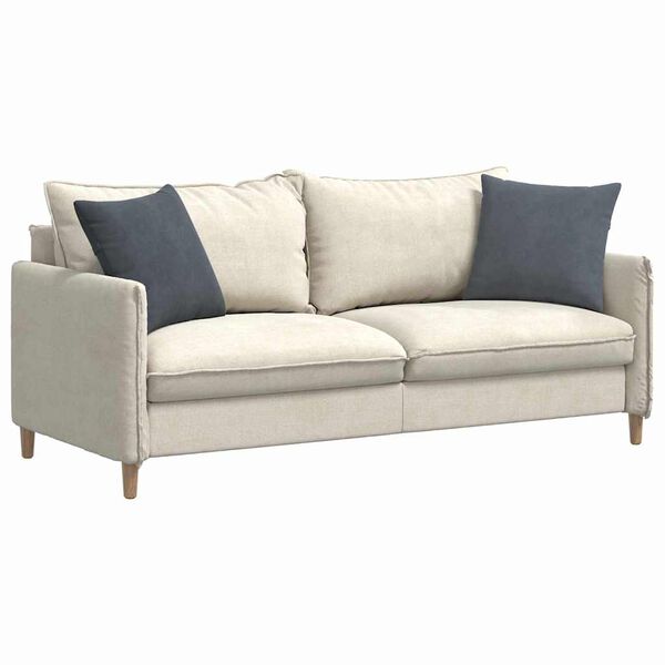vidaXL Sofakissen 2 St&uuml;ck Dunkelgrau 45 x 45 cm Cordstoff