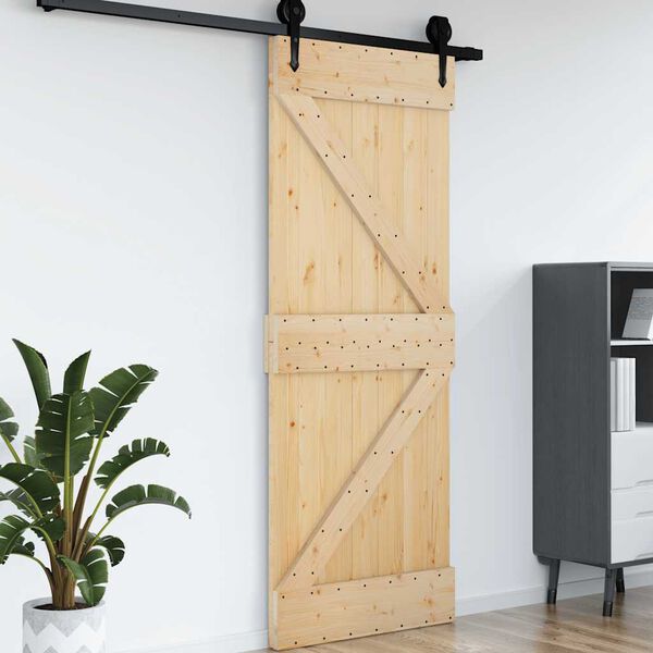 vidaXL T&uuml;r NARVIK 95x210 cm Massivholz Kiefer