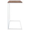 vidaXL Beistelltisch Wei&szlig; 55x35x66 cm Holzwerkstoff