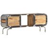 vidaXL TV-Schrank 110x30x42 cm Massivholz Mango