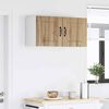 vidaXL K&uuml;chenschrank 2 pcs Artisan-Eiche 40 x 31 x 40 cm Holzwerkstoff