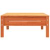 vidaXL Gartensofa mit Kissen und Hocker 2-Sitzer