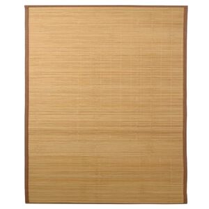 vidaXL Teppich Bambus 160x230 cm Braun