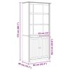 vidaXL B&uuml;cherregal BODO Honigbraun 82 x 40 x 173 cm Holzwerkstoff