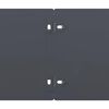 vidaXL Rasenkanten 10 Stk. Anthrazit 15x103 cm Kaltgewalzter Stahl