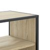 vidaXL TV-Schrank Sonoma-Eiche 80x31x39,5 cm Holzwerkstoff und Metall