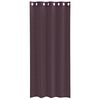 vidaXL Voile Vorh&auml;nge mit &Ouml;sen 2 Stk. Lila 140x245 cm