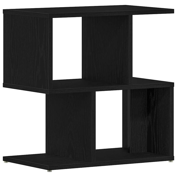 vidaXL Nachttisch Schwarz Eichen-Optik 50 x 30 x 51,5 cm Holzwerkstoff