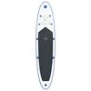 vidaXL Aufblasbares SUP-Board mit Segel Set Blau und Wei&szlig;