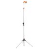 vidaXL Gartendusche mit Stativ 221 cm Aluminium