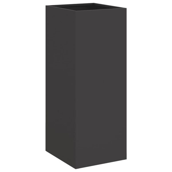 vidaXL Pflanzk&uuml;bel Schwarz 32x29x75 cm Stahl
