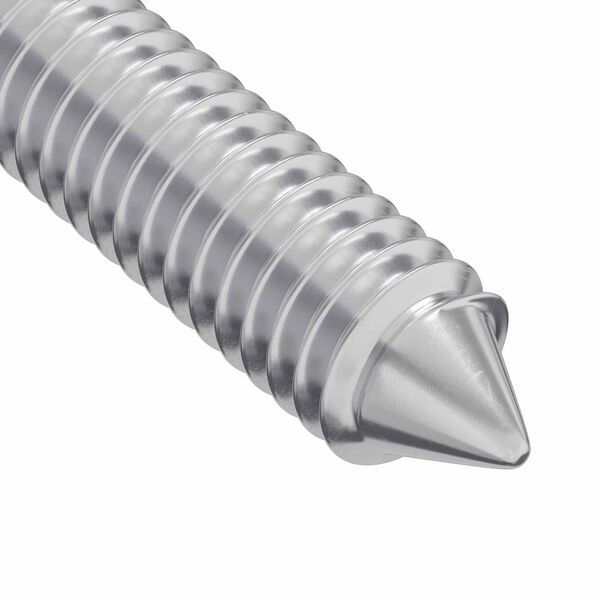 vidaXL Schraube 1000 pcs Silber M6 x 100 mm Stahl