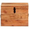 vidaXL Aufbewahrungsbox 39x28x31 cm Massivholz Akazie