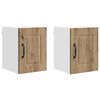 vidaXL Wandschrank PORTO 2 pcs Artisan-Eiche Holzwerkstoff