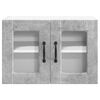 vidaXL K&uuml;chenschrank mit T&uuml;r Beton Grau 60 x 31 x 40 cm Holzwerkstoff
