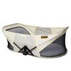 DERYAN Pop-up Reisebett Infant Baby Luxe mit Moskitonetz Creme